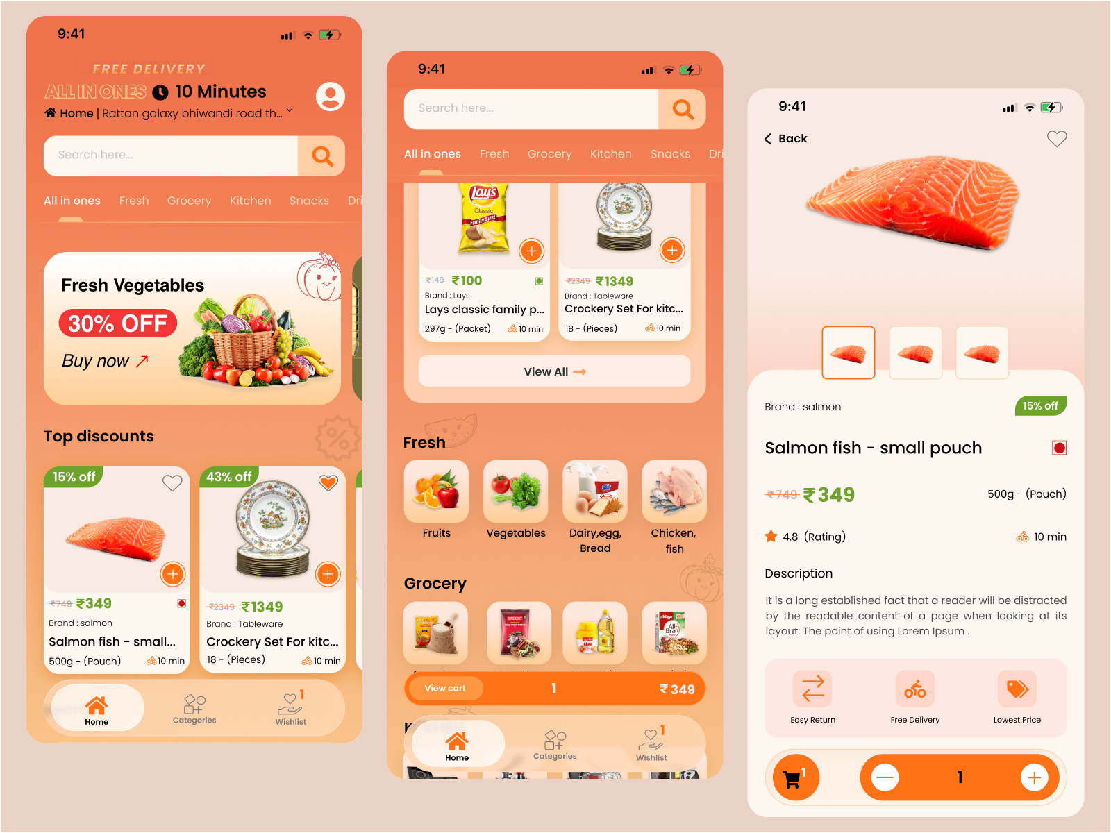 Grocery Delivery App